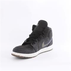 Air Jordan 1 Mid SE Crater Black DM3529-001 Sneakers Men Size 13